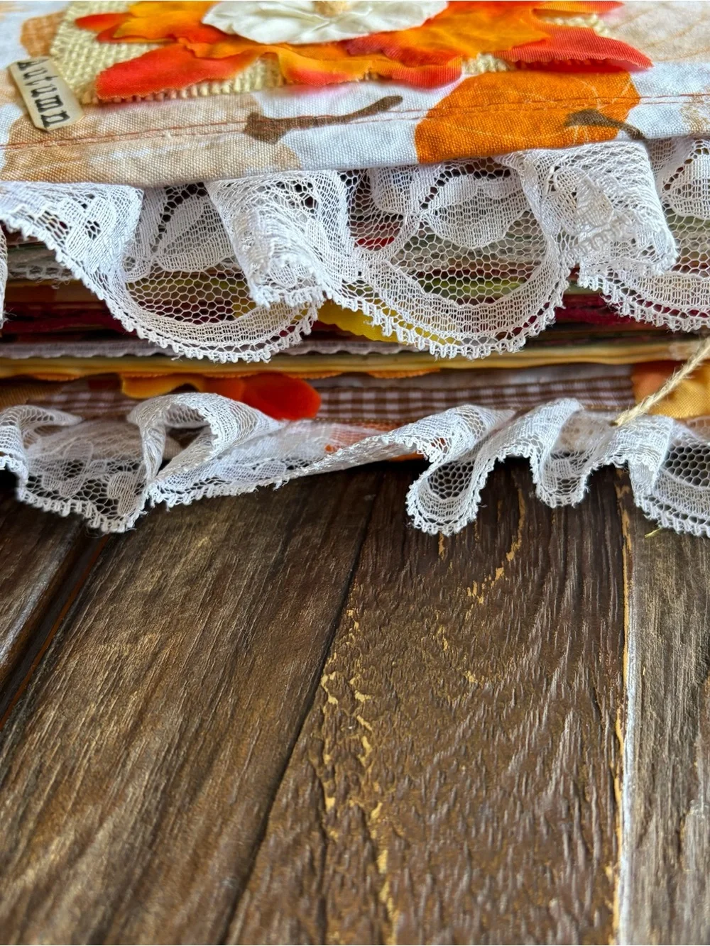 Handmade fall thanksgiving